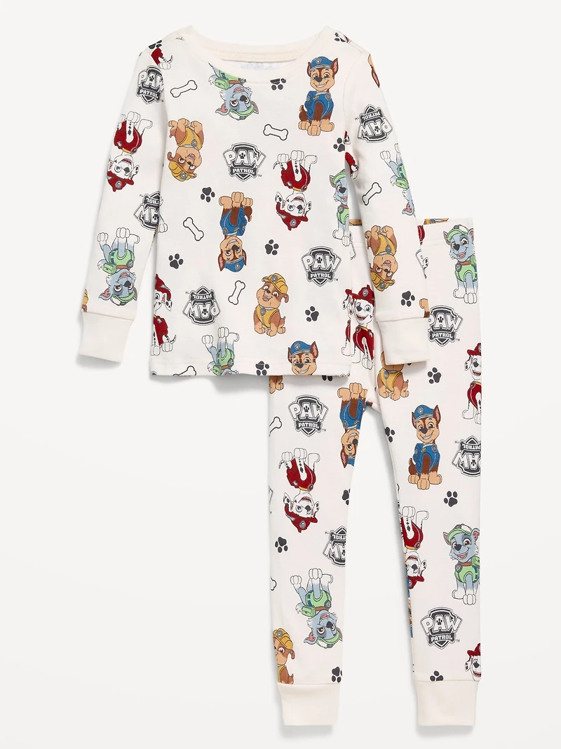 Unisex Graphic Snug-Fit Pajama Set for Toddler & Baby