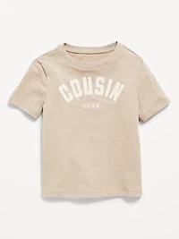 Short-Sleeve Unisex Graphic T-Shirt for Toddler