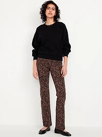 High-Waisted Fashion Flare Leggings