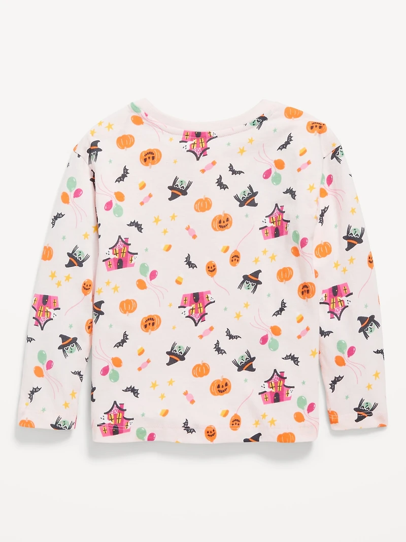 Printed Long-Sleeve T-Shirt for Toddler Girls