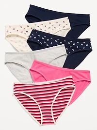 Bikini Underwear 6-Pack for Girls