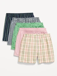 5-Pack Soft-Washed Boxer Shorts - 3.75-inch inseam