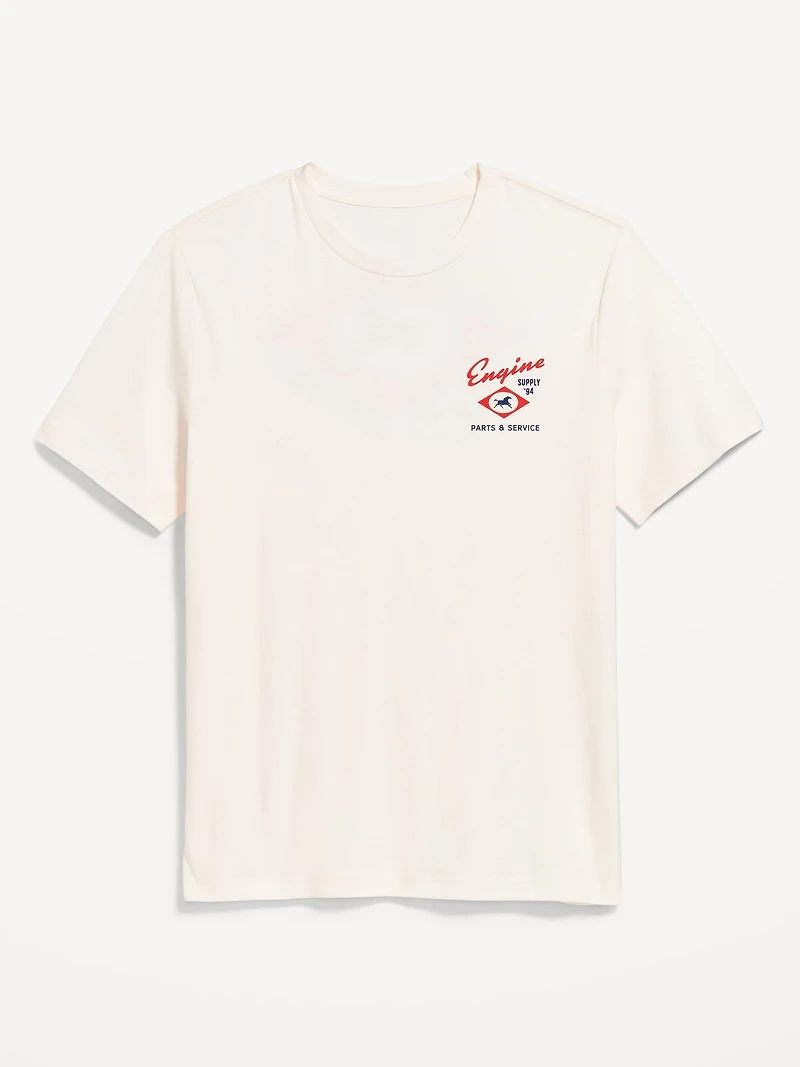 Crew-Neck Graphic T-Shirt