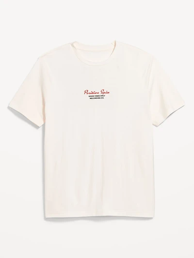 Crew-Neck Graphic T-Shirt