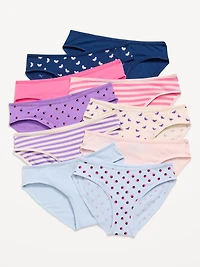 Bikini Underwear 10-Pack for Girls