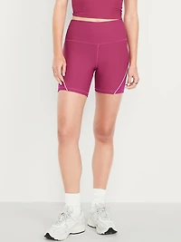 High-Waisted PowerSoft Biker Shorts - 6-inch inseam