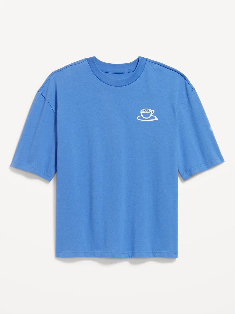 Heavyweight Cropped Graphic T-Shirt