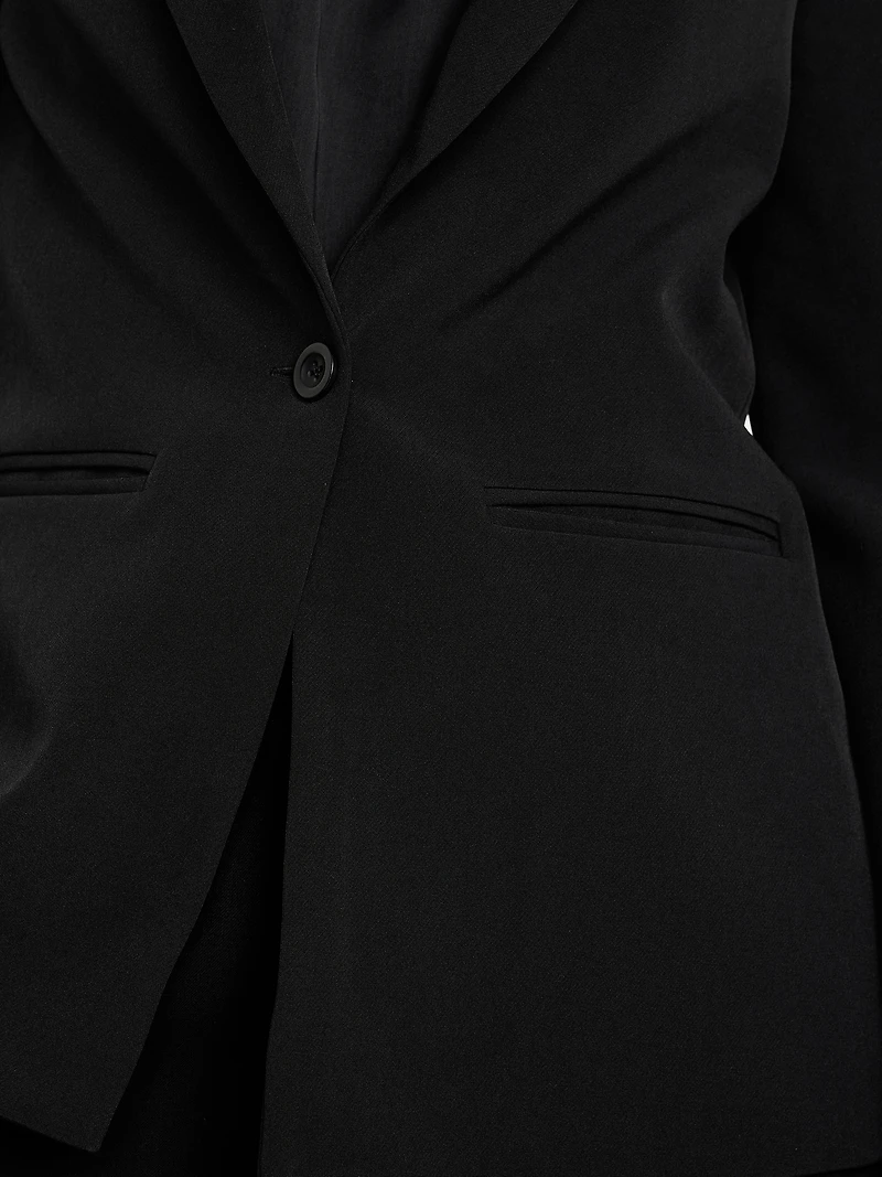 Classic Double-Weave Blazer