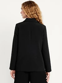 Classic Double-Weave Blazer