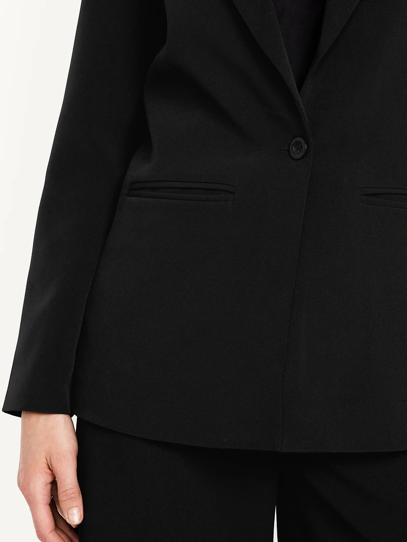 Classic Double-Weave Blazer