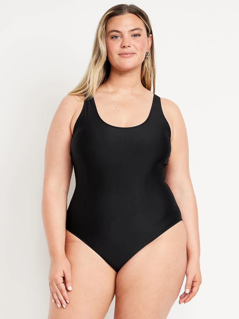 Matte One-Piece Swimsuit