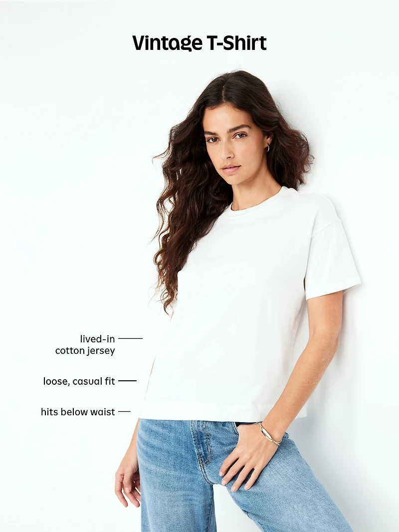 Vintage V-Neck T-Shirt