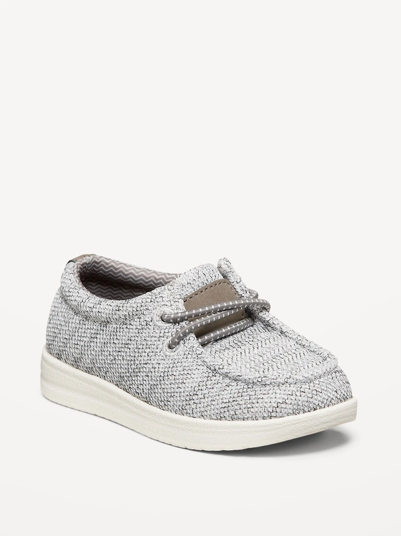 Slip-On Deck Shoes for Toddler Boys