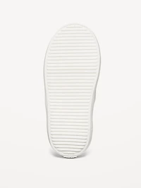 Unisex Elastic-Lace Faux-Leather Sneakers for Toddler