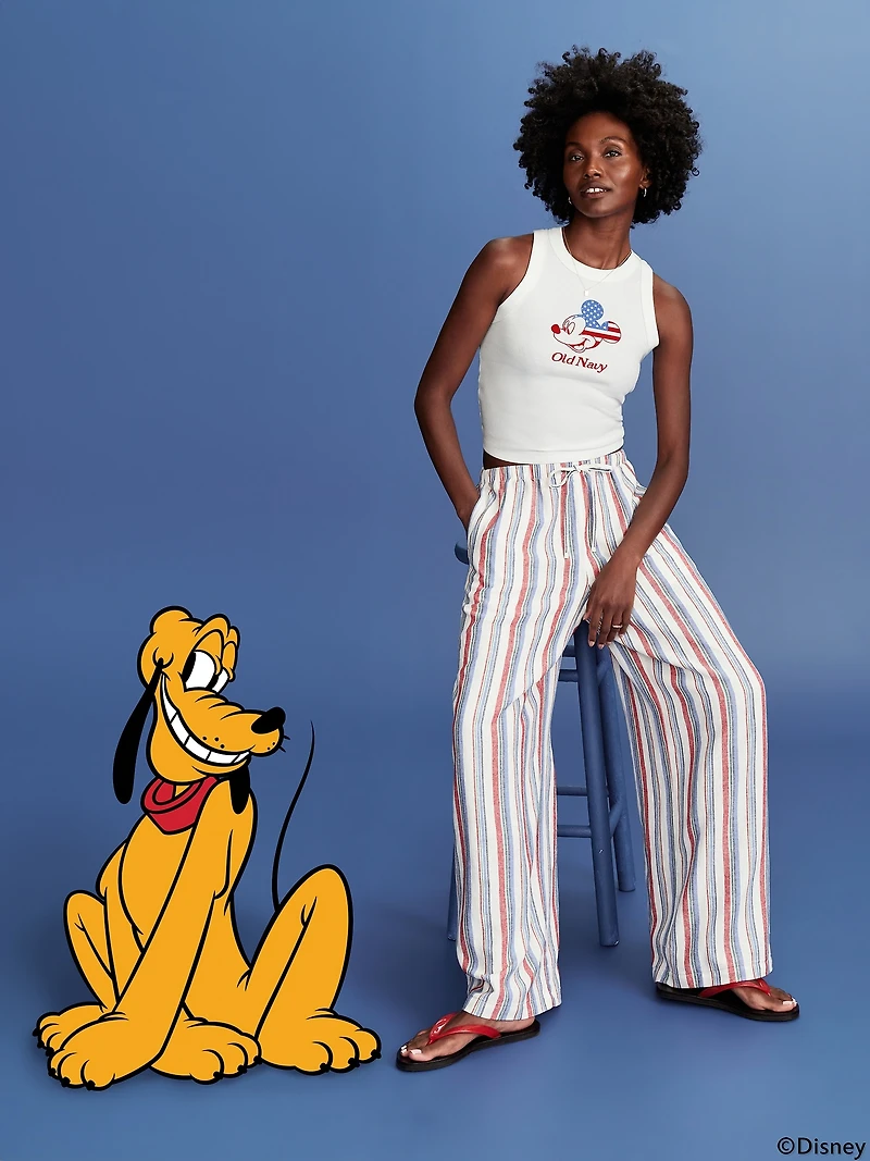 Old Navy x Disney© Mickey Mouse Logo-Graphic Snug Tank Top