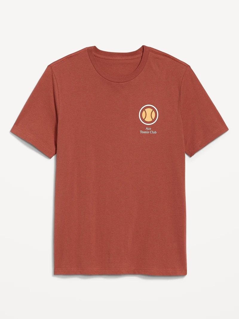 Crew-Neck Graphic T-Shirt
