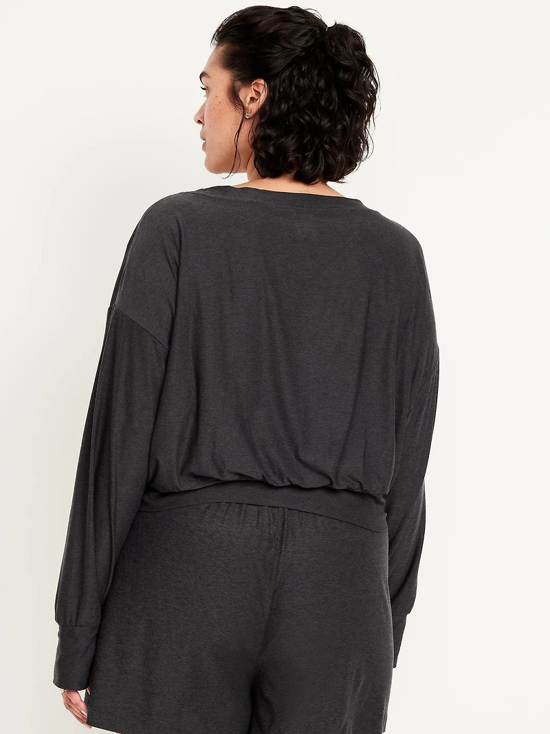 CloudMotion Boatneck Top