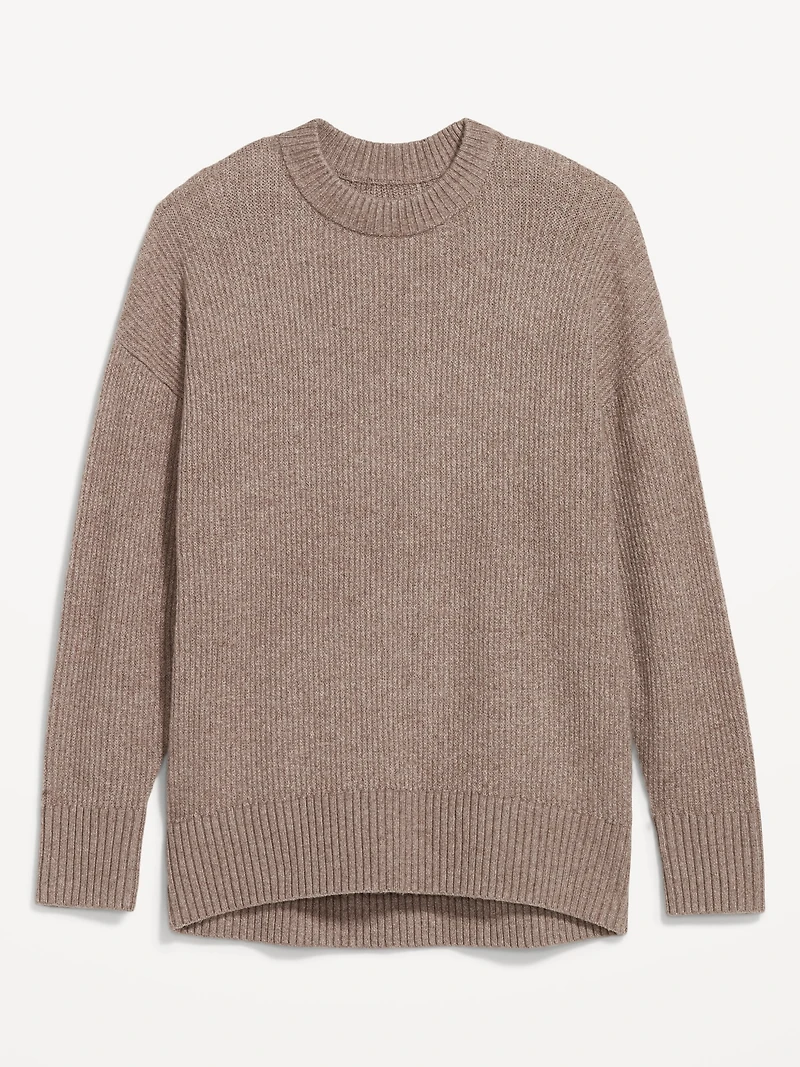 SoSoft Crew-Neck Tunic Sweater