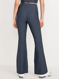 Extra High-Waisted PowerSoft Rib Flare Leggings