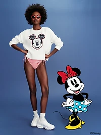 Old Navy x Disney© Minnie Mouse Gingham String Bikini Swim Bottoms