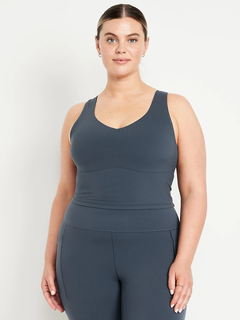StudioSmooth Seamed Longline Top