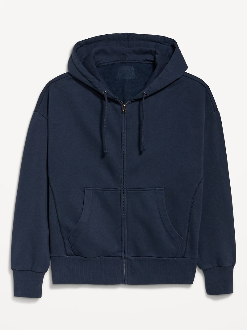 Oversized Heavyweight Zip Hoodie