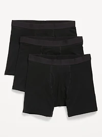 3-Pack Soft-Washed Boxer Briefs - 6.25-inch inseam