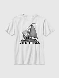 Where The Wild Things Are King Of All Gender-Neutral Graphic T-Shirt for Kids