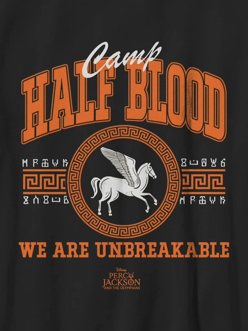 Percy Jackson Collegiate Half Blood Gender-Neutral Graphic T-Shirt for Kids