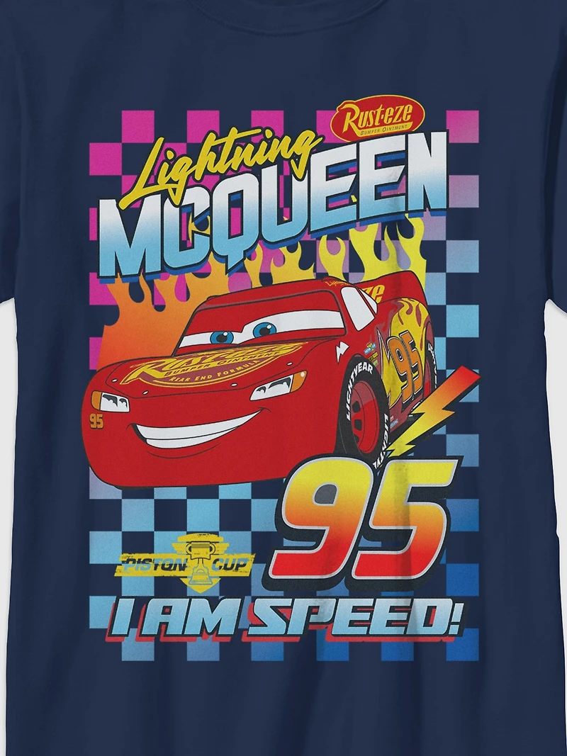 Cars Lightning Speed Gender-Neutral Graphic T-Shirt for Kids