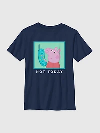 Peppa Pig Hang Up Meme Gender-Neutral Graphic T-Shirt for Kids