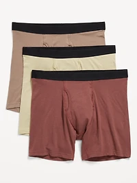 3-Pack Soft-Washed Boxer-Briefs -- 6.25-inch inseam