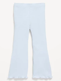 Ribbed Flare-Leg Leggings for Toddler Girls