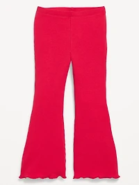 Ribbed Flare-Leg Leggings for Toddler Girls