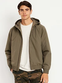 Water-Resistant Tech Zip Jacket