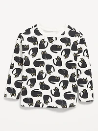 Printed Long-Sleeve T-Shirt for Toddler Girls