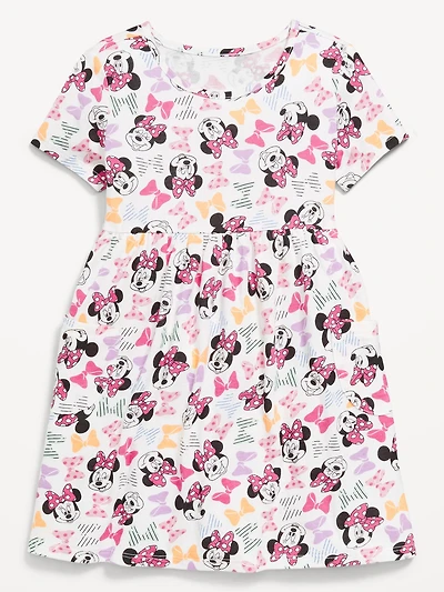 Disney© Fit and Flare Pocket Dress for Toddler Girls