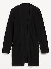 Longline Open-Front Sweater