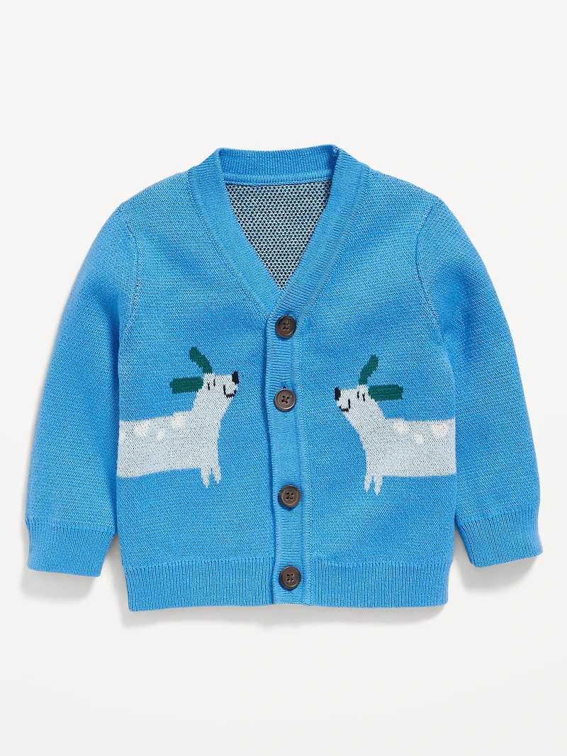 Graphic Cardigan Sweater for Baby