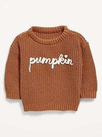Loose Shaker-Stitch Sweater for Baby