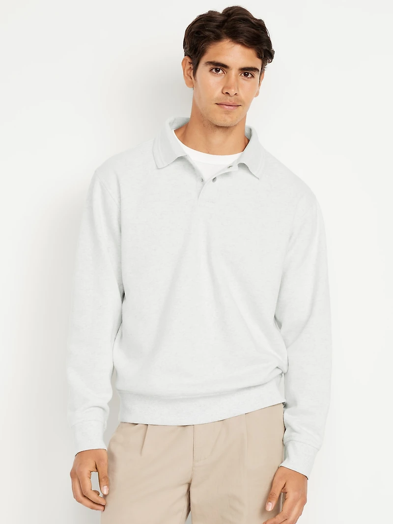 Loose Fleece Polo