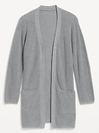 Longline Open-Front Sweater