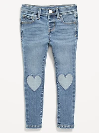 High-Waisted Rockstar 360° Stretch Jeggings for Toddler Girls