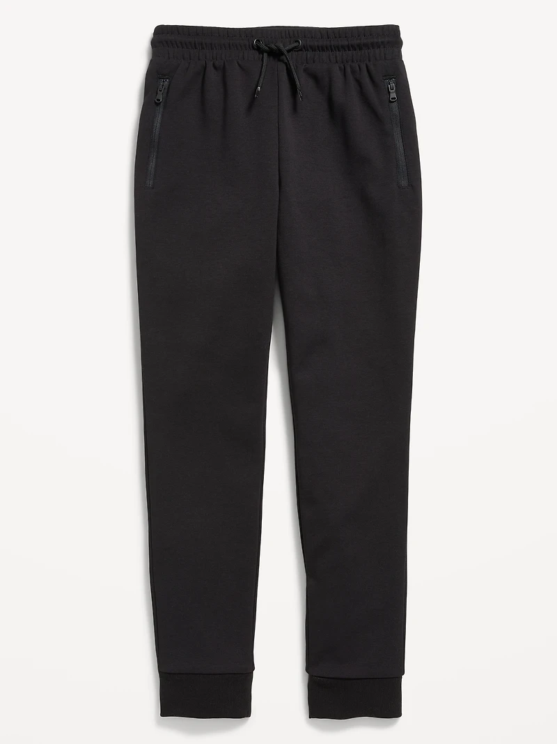 Slim High-Waisted Dynamic Fleece Joggers for Girls