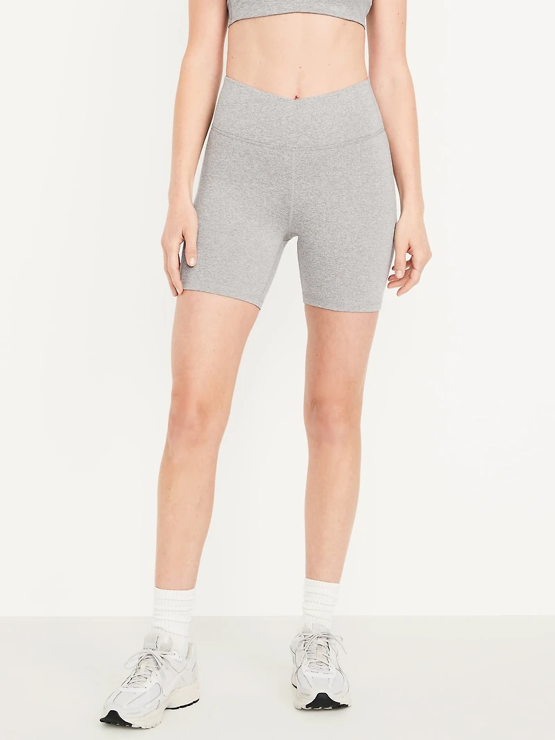 Extra High-Waisted CloudComfy Biker Shorts - 6-inch inseam