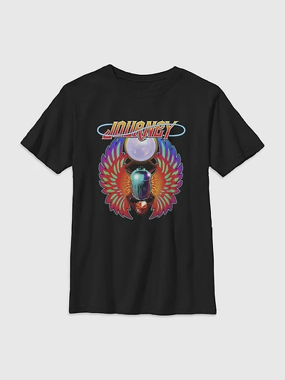 Journey Scarab Crystal Gender-Neutral Graphic T-Shirt for Kids
