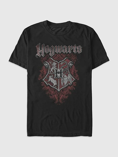 Harry Potter Grunge Crest Graphic T-shirt