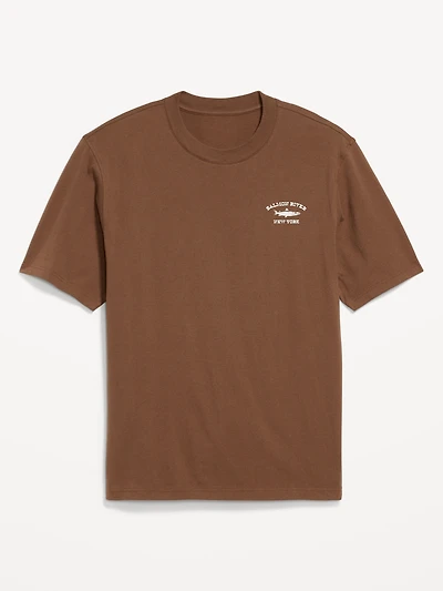 Heavyweight Crew-Neck Graphic T-Shirt