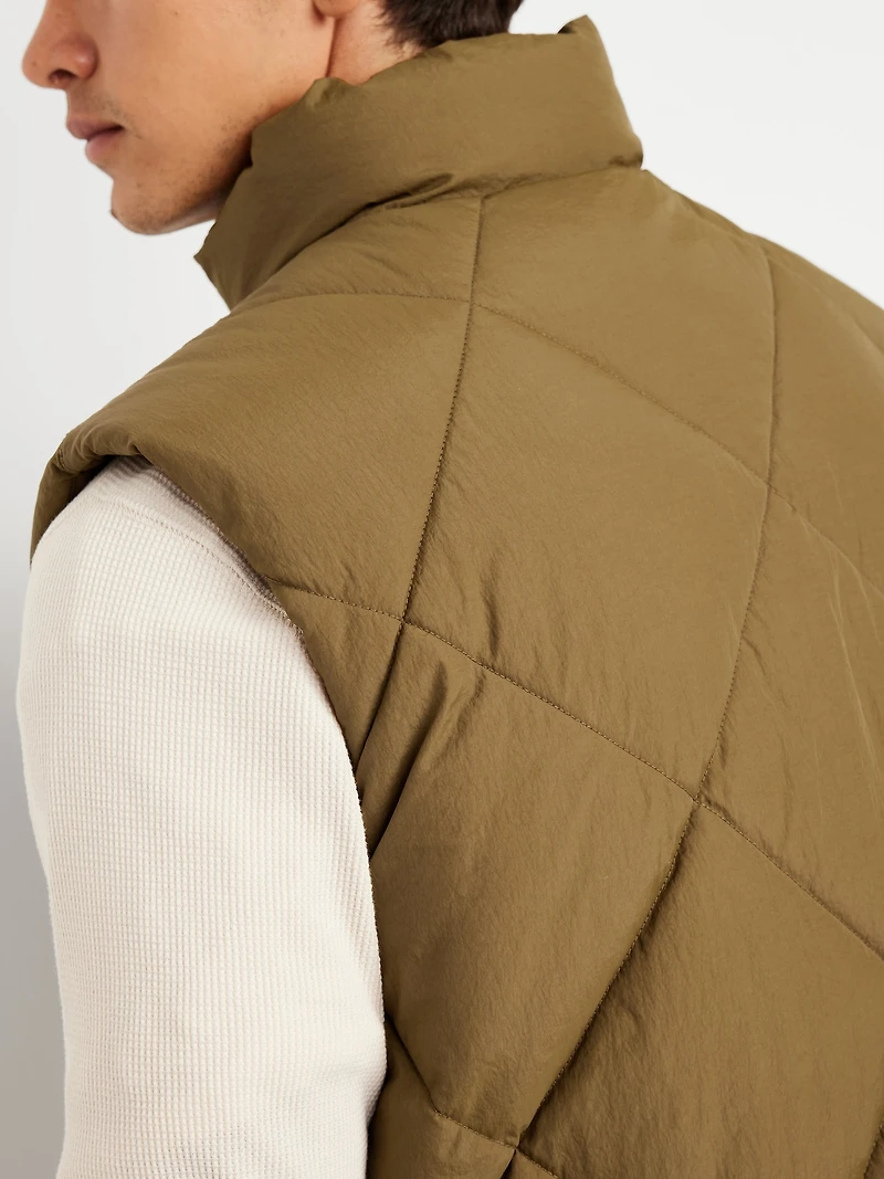 Water-Resistant Frost-Free Quilted Vest