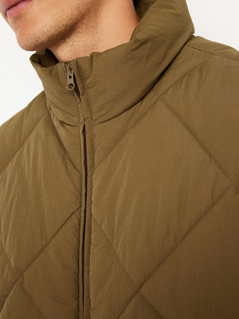 Water-Resistant Frost-Free Quilted Vest